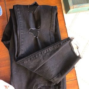 Old Navy MidRise Black Jean